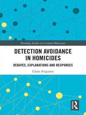 cover image of Detection Avoidance in Homicide